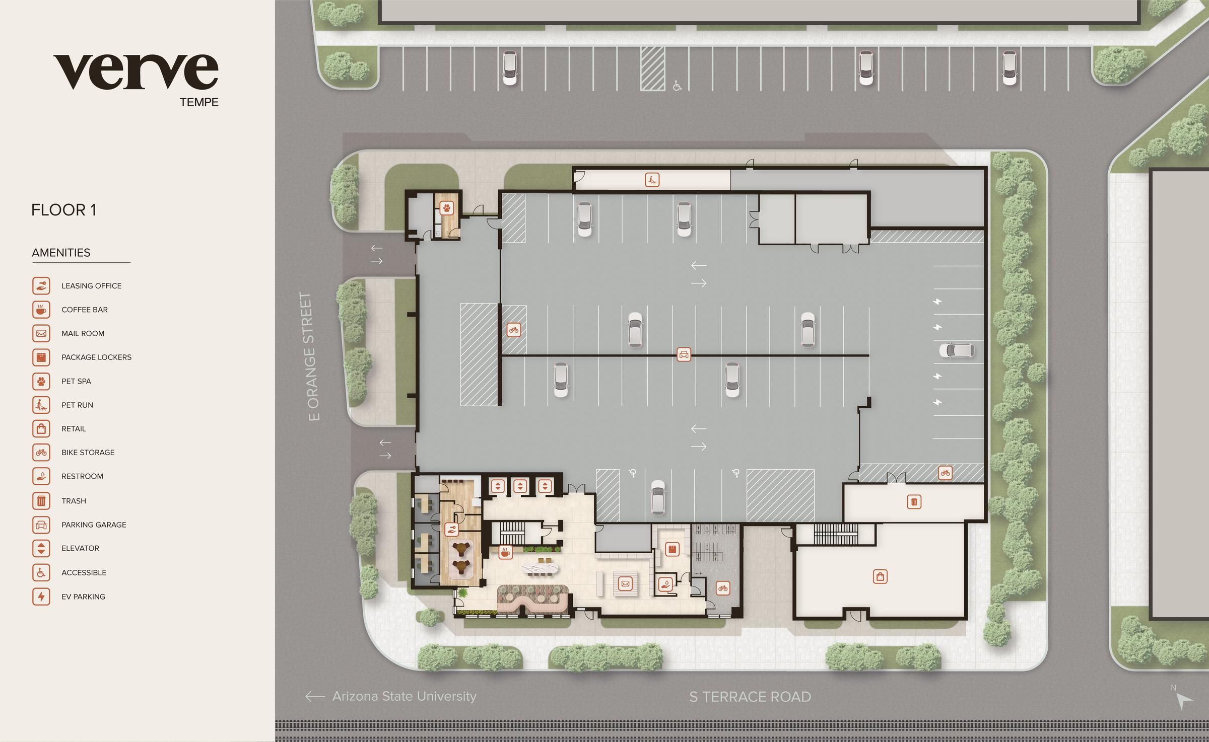 Verve Tempe sitemap level 1