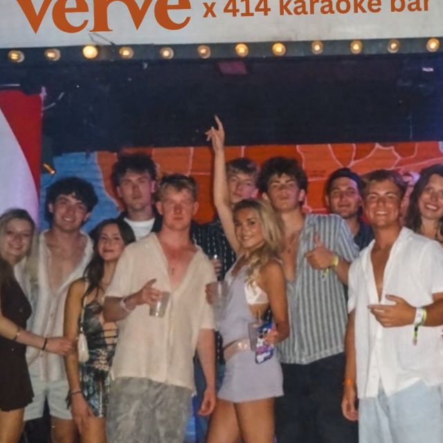 lucky you… drinks are on us this St. Paddy’s Day 🍀

VERVE After Dark is back at 414 karaoke bar on 03/17

meet us there from 9PM-11PM for the best damn night 👇

🍻 free drinks
🎤 karaoke
🧢 free merch

RSVP with the link in bio to secure a spot 📲