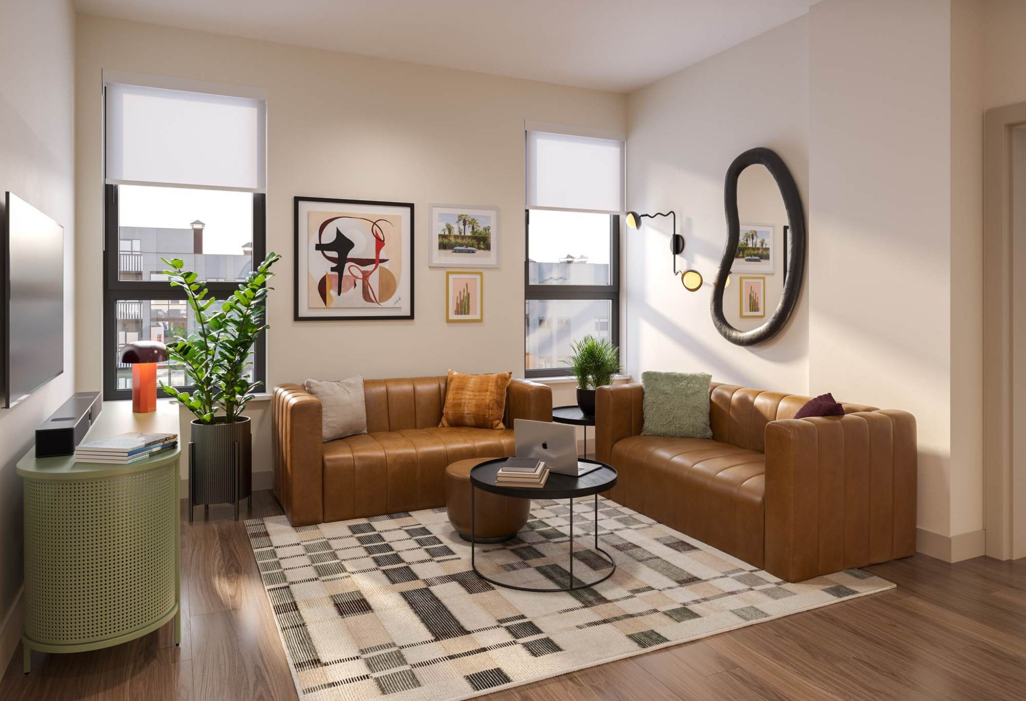Living room at VERVE Tempe