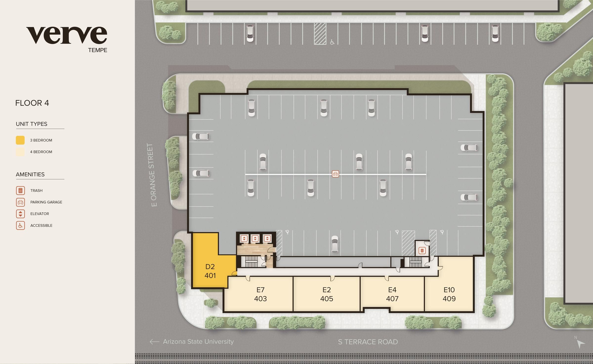 Verve Tempe sitemap level 4