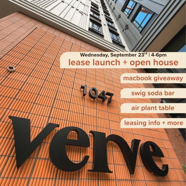 send this to the “where are we living next year” gc 👀

come see for yourself tmrw, 9/23 from 4-6pm at our open house + ‘27-‘28 lease launch!

🥤 swig soda bar
🌱 air plants to take home
💻 a chance to win a MacBook Neo
🍴 tour, grab a bite + talk leasing 

bring your future roomies and we”ll show you around 🤝
📍1047 S. Terrace Rd.