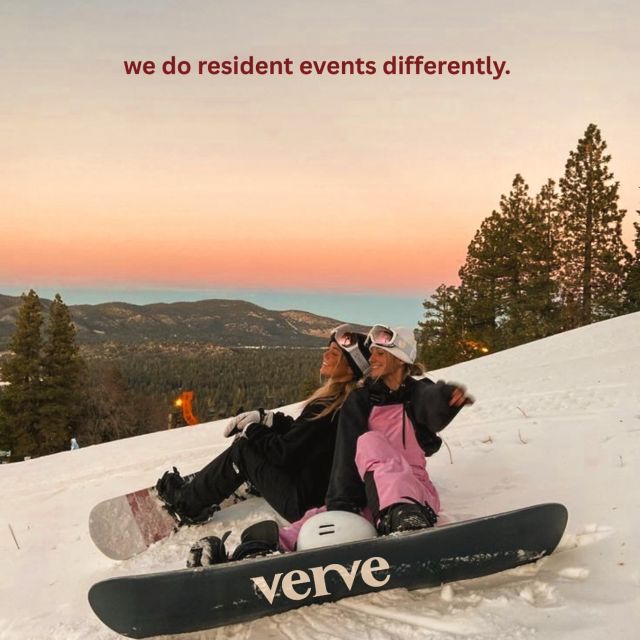 your current place could never 👀

proof that at VERVE, you live your best damn life