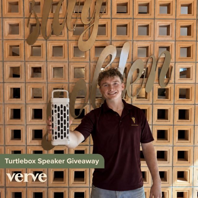 it’s the moment you’ve all been waiting for 👀

VERVE is giving away a Turtlebox Ranger speaker to one lucky resident

here’s how to enter:
🔊 follow @verve.tempe
🔊 like this post
🔊 tag your friends (each tag = 1 additional entry)
🔊 bonus entry: repost this post to your story 

the winner will be announced on Friday 9/4
good luck 🤝