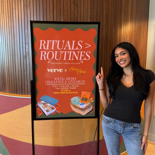 it’s time to start snacking better, VERVE 🥨

this month, we’re partnering with @hereheremkt to bring better ingredients and a little more intention to your daily rituals

your daily ritual could win you your next snack lineup 👀
🥨 post your daily ritual
🥨 tag @verve.tempe
🏆 get entered to win a curated snack box from @hereheremkt

use code BESTDAMNSNACKS for 15% off your order ✨